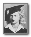 JANE NIEBUHR: class of 1945, Grant Union High School, Sacramento, CA.