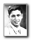 JOHNNY MONTOYA: class of 1956, Grant Union High School, Sacramento, CA.