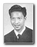 TIM LOUIE: class of 1958, Grant Union High School, Sacramento, CA.