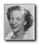 JOYCE CLEVELAND: class of 1946, Grant Union High School, Sacramento, CA.