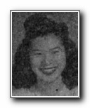 FLORENCE KUNITAKE: class of 1946, Grant Union High School, Sacramento, CA.